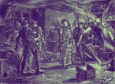 Insurrección contra Enrique IV de Inglaterra, en 1399 de Unbekannter Künstler