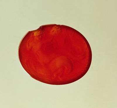Intaglio de Tritón con una nereida de Unbekannt