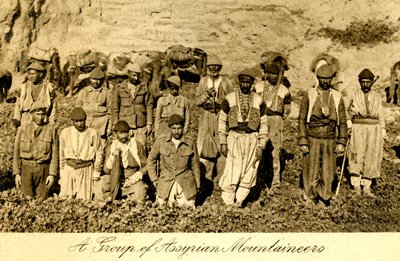 Iraq - Montañeros asirios de Unbekannter Künstler