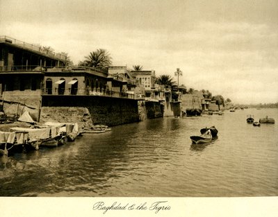 Iraq - Bagdad y el Tigris de Unbekannter Künstler
