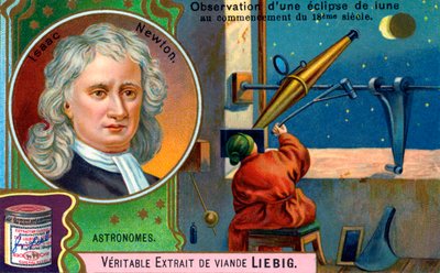 Isaac Newton de Unbekannter Künstler