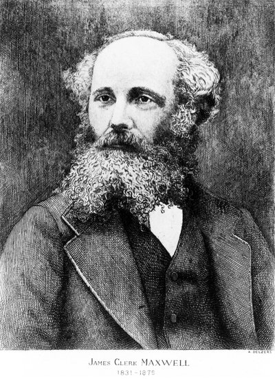 James Clerk Maxwell, físico escocés, c 1870s de Unbekannt