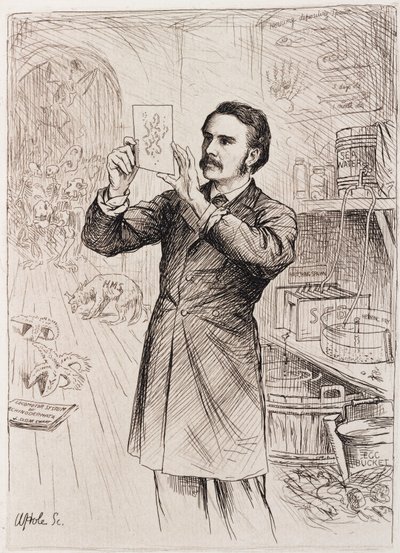 James Cossar Ewart, zoólogo de Unbekannt
