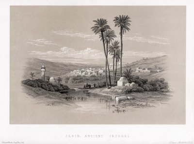 Jenin antiguo Jezreel de Unbekannter Künstler