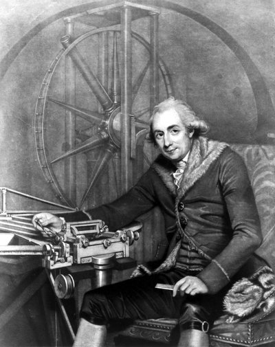 Jesse Ramsden, fabricante de instrumentos inglés, c 1780 de Unbekannt