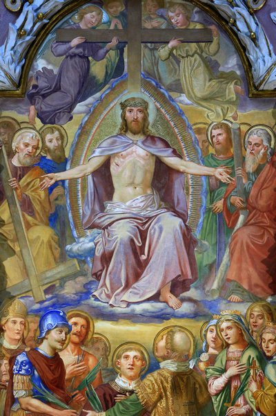 Jesucristo en Majestad. Abadía de Klosterneuburg, Viena, Austria de Unbekannt