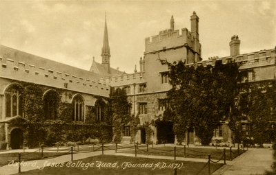 Jesus College, Oxford de Unbekannter Künstler