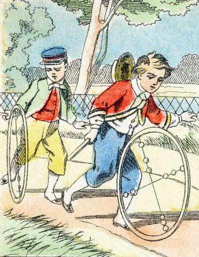 Juego: Los aros - Alfabeto de Entretenimiento Infantil c.1890 de Unbekannt
