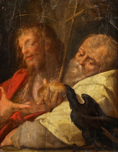 Juan Bautista y Juan Evangelista de Unbekannter Künstler