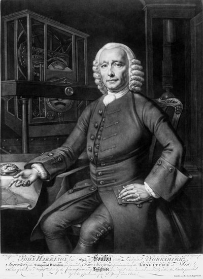 John Harrison, inventor y relojero inglés de Unbekannt