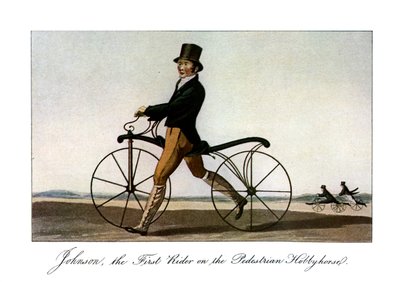 Johnson y el peatón Hobbyhorse de Unbekannter Künstler