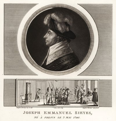 Joseph Emmanuel Sieyès, político y teórico francés de Unbekannt