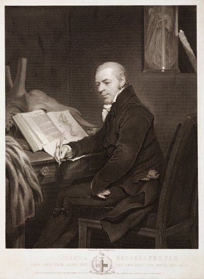 Joshua Brookes, anatomista británico de Unbekannt