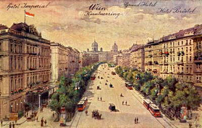 Kärntner Ring, Viena, Austria de Unbekannter Künstler