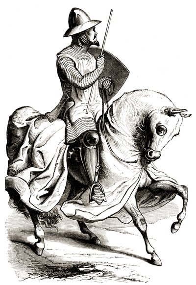 Caballero con arnés de guerra de Unbekannter Künstler