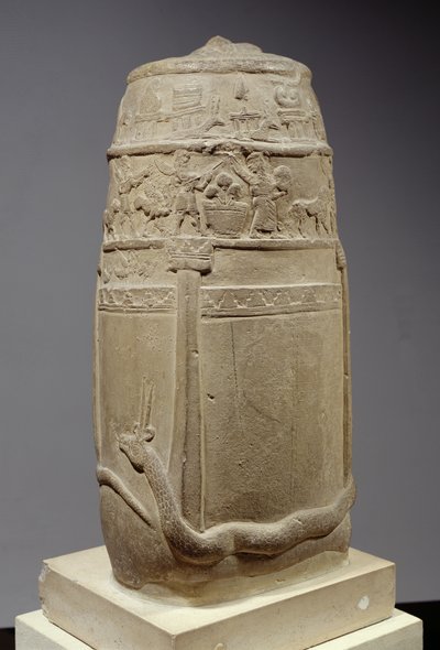 Kudurru, carta de concesión de tierras de los casitas, inacabada, c.1200 a.C. de Unbekannt