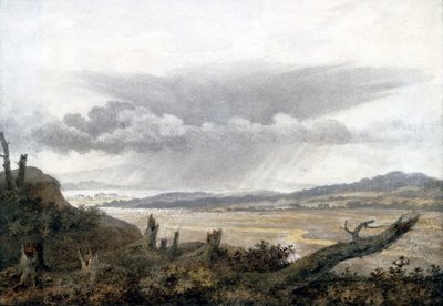 Paisaje y estudio de nubes de Luke Howard, c 1808-1811 de Unbekannter Künstler