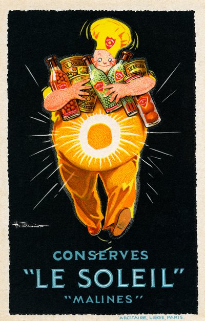 Conservas Le Soleil Malines - publicidad de Unbekannter Künstler