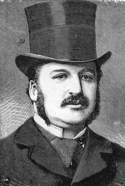 Leopoldo de Rothschild (lito) de Leopold Blonder
