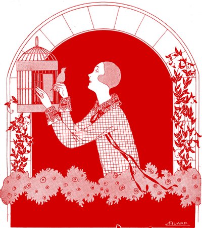 Les Modes de la Femme de France Mayo de 1925 de Unbekannter Künstler