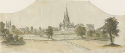Catedral de Lichfield - Vista Este de Unbekannt