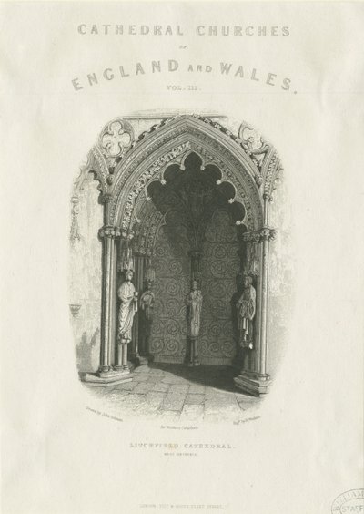 Catedral de Lichfield - Puerta Oeste de Unbekannt