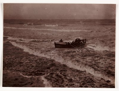 Bote salvavidas, c. 1885 de Unbekannt