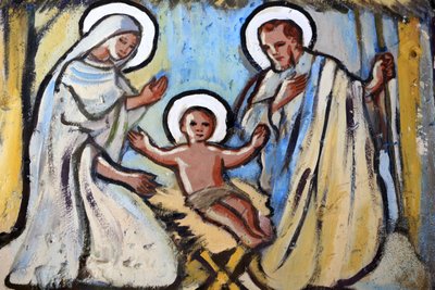 Catedral del Sagrado Corazón de Lomé. La Natividad. Lomé, Togo de Unbekannt