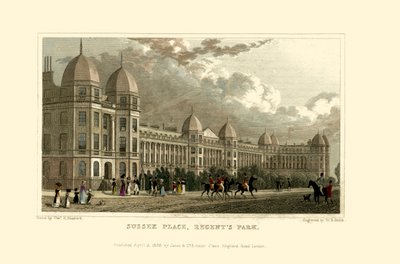 Vistas de Londres: Sussex Place, Regent