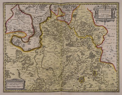 Lotharingia septentrionalis  Loraine alrededor de Sept.ion de Unbekannter Künstler