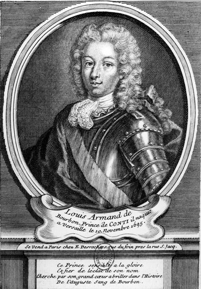 Louis Armand II, Príncipe de Conti - Louis-Armand de Bourbon-Conti (1695-1727) - Louis Armand de Bourbon, Príncipe de Conti (n. 1695 en Versalles) de William M. Timlin