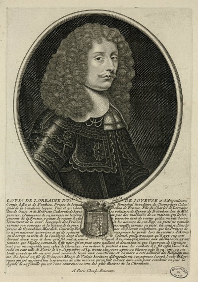 Luis de Lorena, duque de Joyeuse de Unbekannter Künstler