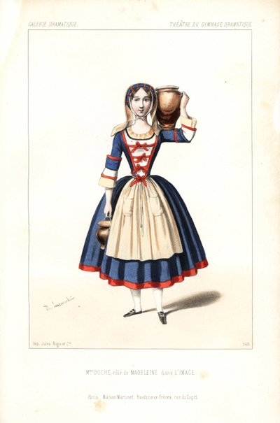 Madame Charlotte Doche, Eugenie Fleury o Marie Charlotte Eugenie Plunkett en el papel de Madeleine en L