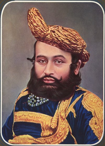 Mahabat Khan II ; 1851 - 1882 ; Junagadh ; Gujarat ; India de Unbekannter Künstler