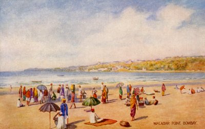 Malabar point, Bombay, India de Unbekannter Künstler