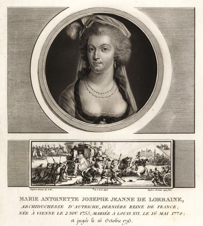 María Antonieta, última reina de Francia de Unbekannt
