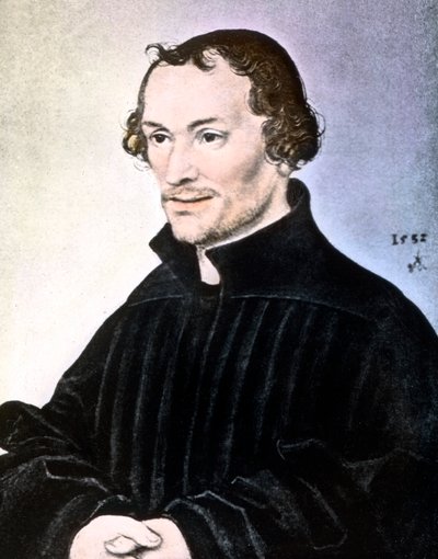 Philipp Melanchthon, amigo de Martín Lutero de Unbekannter Künstler