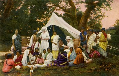 Tienda médica en la India de Unbekannter Künstler