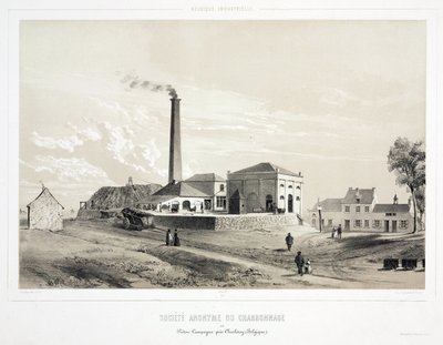 Minería, Compañía Minera de Carbón, Pieton Campagne, Bélgica de Unbekannt