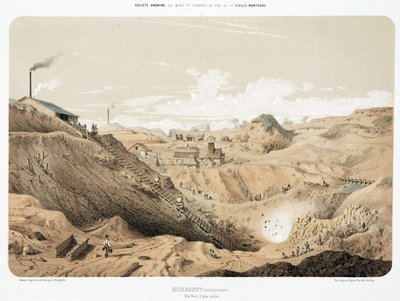 Minería, Minerales Metálicos, Mina de zinc, Neutral Moresnet de Unbekannt