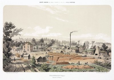 Minería, Minerales Metálicos Extracción de mineral de zinc, Welkenraedt, Bélgica de Unbekannt