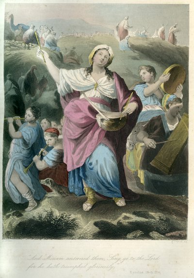 Miriam la profetisa - Biblia de Unbekannter Künstler