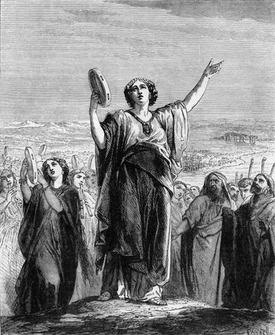 Miriam la profetisa canto de celebración - Biblia de Unbekannter Künstler