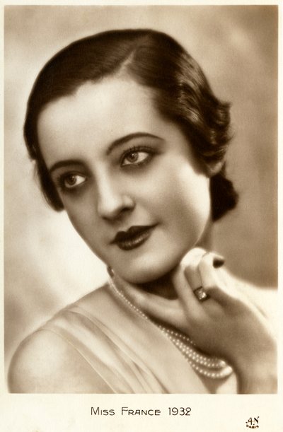 Miss Francia 1932 de Unbekannt
