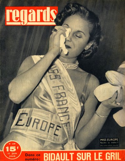 Miss Francia 1948 de Unbekannt