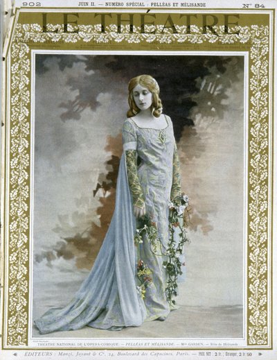Miss Garden como Melisande de Unbekannter Künstler