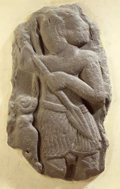 Dios de la tormenta moabita, Shihan antigua tierra de Moab, c.1100 a.C. (basalto) de Unbekannt