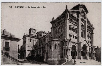 Mónaco: vista exterior de la Catedral de Notre Dame Immaculée de William M. Timlin