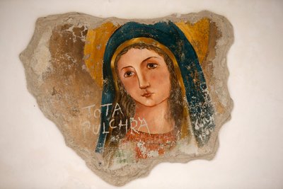 Santuario de Montevergine, Palmariggi, Italia, Virgen María "Toda hermosa" (detalle) de Unbekannt
