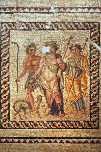 Mosaico de Dionisio de Antakya, Turquía de Unbekannt